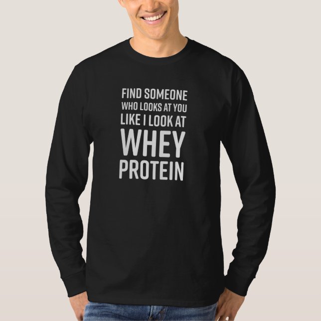 T-shirt Trouvez Quelqu'Un Qui Vous Regarde Comme Je Regard (Devant)