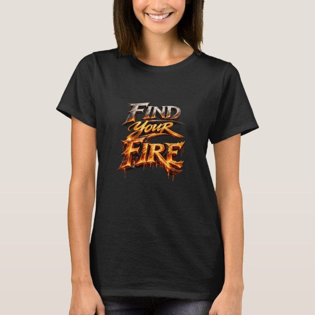 T-shirt Trouvez Votre Feu (Devant)