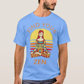T-shirt Trouvez votre méditation Zen I
