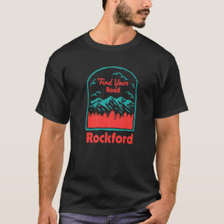 T-shirt Trouvez Votre Route Camping Dit Camper Citations R