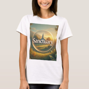 T-shirt Trouvez votre sanctuaire - Portez votre foi avec s