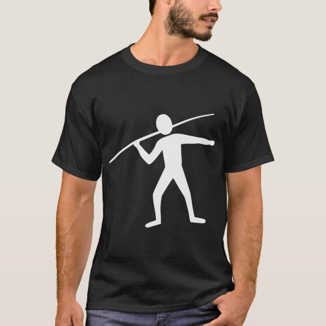 T-shirt Trower Javelin - Blanc (Devant)