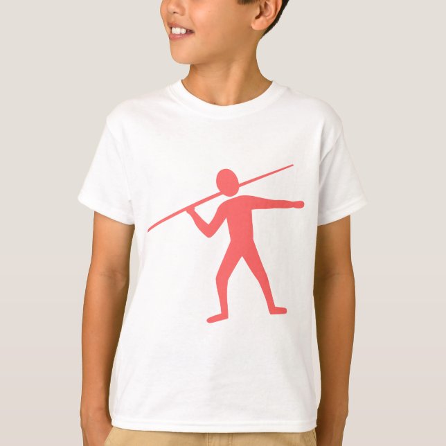 T-shirt Trower Javelin - rose tropicale (Devant)