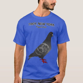 T-shirt Troy NY Pigeon Park T-shirt_1