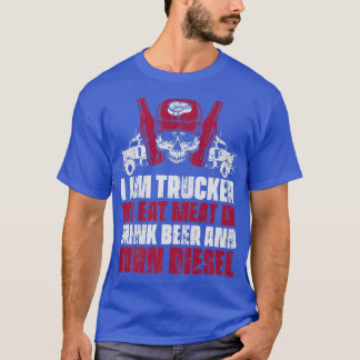 T-shirt Truck Driver - Funny Big Trucking Trucker 2736