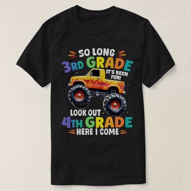 T-shirt Truck Monster (Design devant)