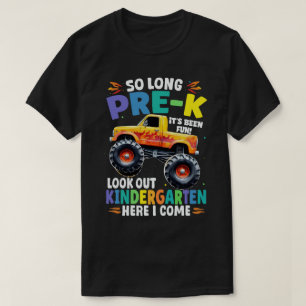 T-shirt Truck Monster avant l'obtention du diplôme