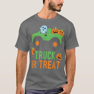 T-shirt Truck Or Treat Truck Pumpkin Halloween Costume Tru