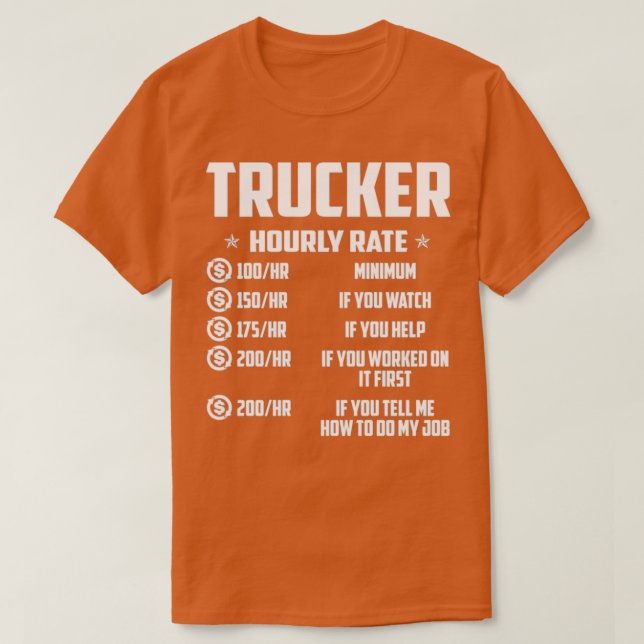 T-shirt Trucker (Design devant)