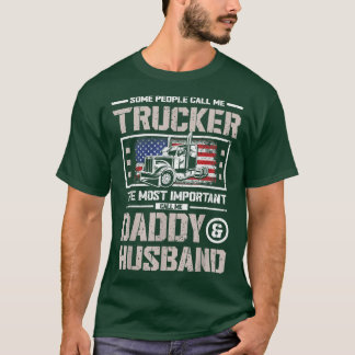 T-shirt Trucker américain Daddy ou Trucker Husc Truc