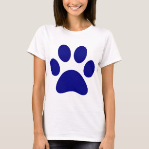 T-Shirt Trucker Chapeau animaux bleu impression