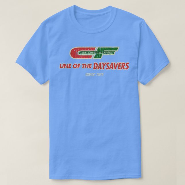 T-shirt Trucker Consolidated Freightwways Line of the Days (Design devant)