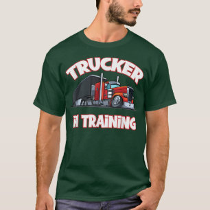 T-shirt Trucker En Formation Fête des pères Cute Truck Dri