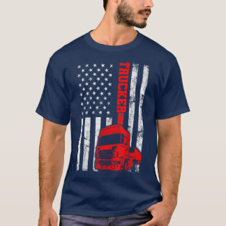 T-shirt Trucker Funny Truck Driver2986