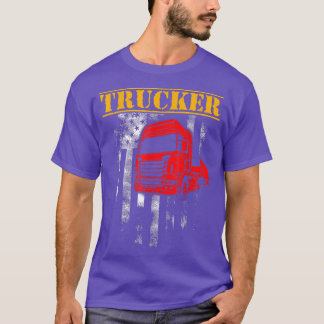 T-shirt Trucker Funny Truck Driver3022