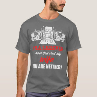 T-shirt Trucker Truck Driver Navigateur Transporteur Trans