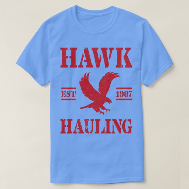 T-shirt Trucker Vintage Hawk Hauling (Design devant)