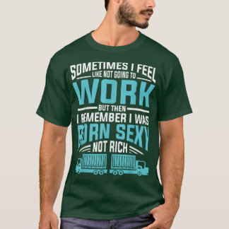T-shirt Trucking Country Trucker Diesel Freight Truck Driv
