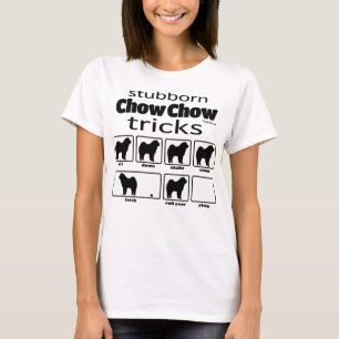 T-shirt Trucs de Chow-Chow têtus