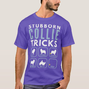 T-shirt Trucs de collie rugueuse têtus - Entraînement de c