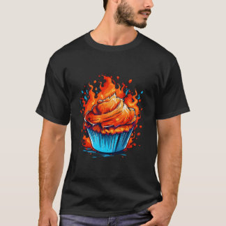 T-shirt Trucs pour muffins pour flammes de cuisson