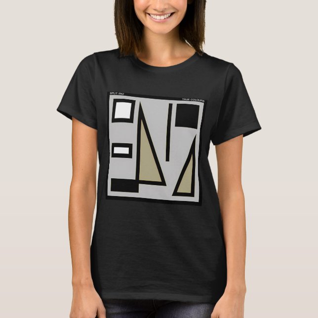 T-shirt True Colours - Split Enz (Devant)