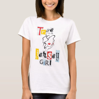 T-shirt True Jersey Girl