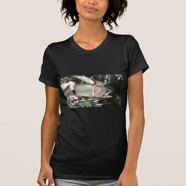 T-shirt Truite arc-en-ciel (Devant)
