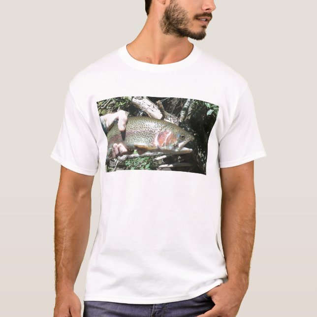 T-shirt Truite arc-en-ciel (Devant)