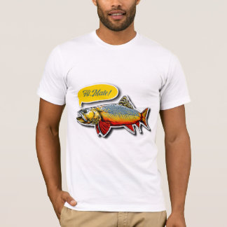 T-shirt Truite salut mec