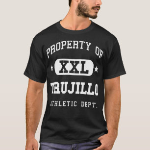 T-shirt Trujillo Nom Vintage Retro School Sport Drôle