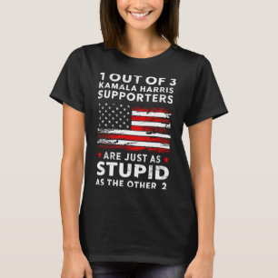 T-shirt Trump 1 Sur 3 Supporters De Kamala Harris Fe