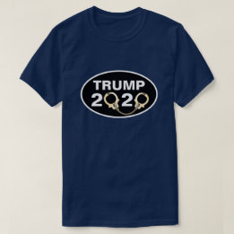T-shirt Trump 2020 avec menottes