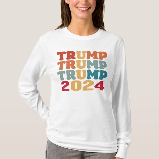 T-shirt Trump 2024  (Devant)