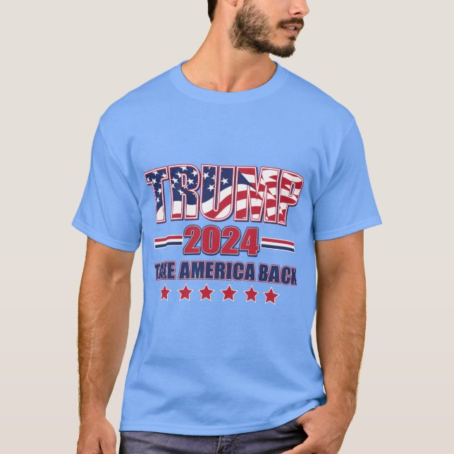 T-shirt Trump 2024 (Devant)