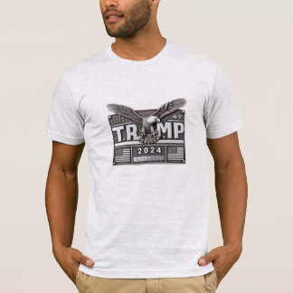 T-shirt TRUMP 2024 avec un aigle