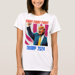 T-SHIRT TRUMP 2024 COMBAT