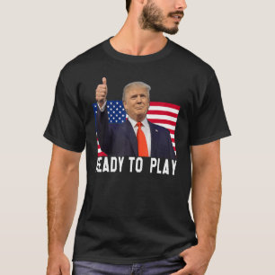 T-shirt Trump 2024 Drapeau 45 47 Élections Sauvez à nouvea
