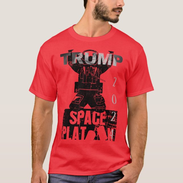 T-shirt Trump 2024 Election Space Force (Devant)