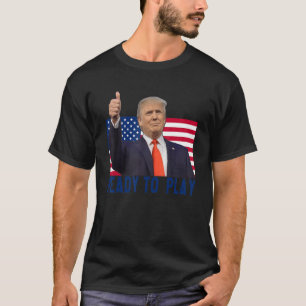 T-shirt Trump 2024 Flag 45 47 Election Save America Again