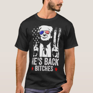 T-shirt Trump 2024 Il est de retour Es Trump 2025