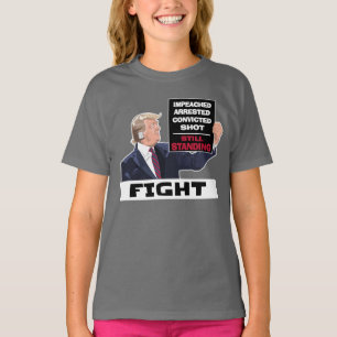 T-shirt Trump 2024 Lutte Contre L'Élection Présidentielle 