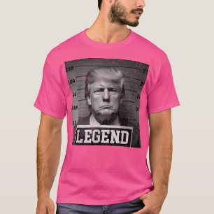 T-shirt Trump 2024 Mugshot Président Légende