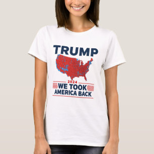 T-shirt Trump 2024 Nous Avons Retiré Les Résultats Élector