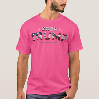 T-shirt Trump 2024 : Reprendre l'Amérique