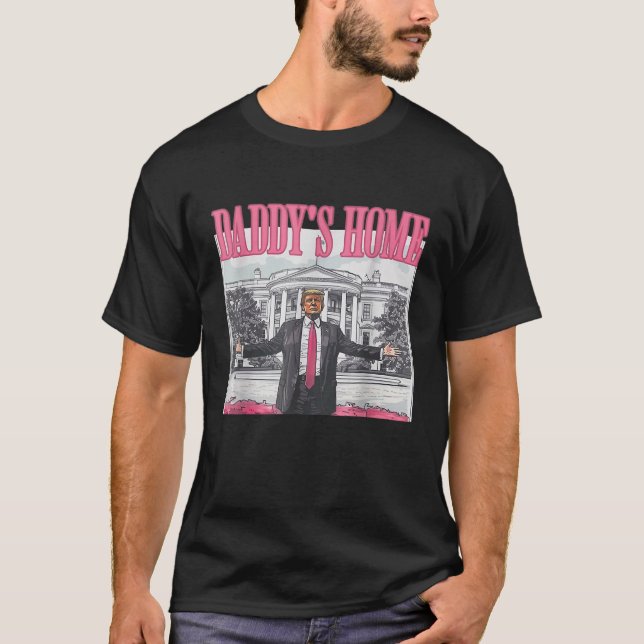 T-shirt Trump 2024 Reprendre l'Amérique à la maison de pap (Devant)