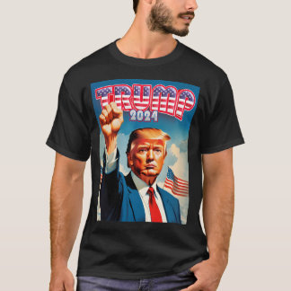 T-shirt Trump 2024Donald Trump Président 2024