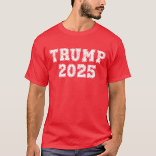 T-shirt Trump 2025, 47e Président Donald Trump 2025