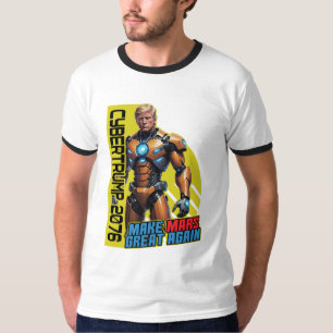 T-shirt Trump 2076   Campagne présidentielle martienne
