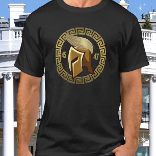 T-shirt Trump 45-47 Spartan